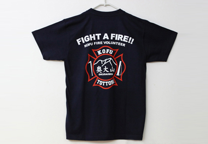鳥取県・江府町消防団 original T-shirts